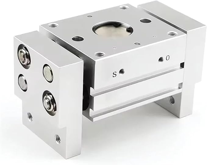 1pcs MHL2 10D 16D 20D 25D 32D 40D 1 2 Pneumatic Gripper Wide Type Air Parallel Cylinder Al Clamps Replacement T Bore 10-40mm(MHL2-40D2)
