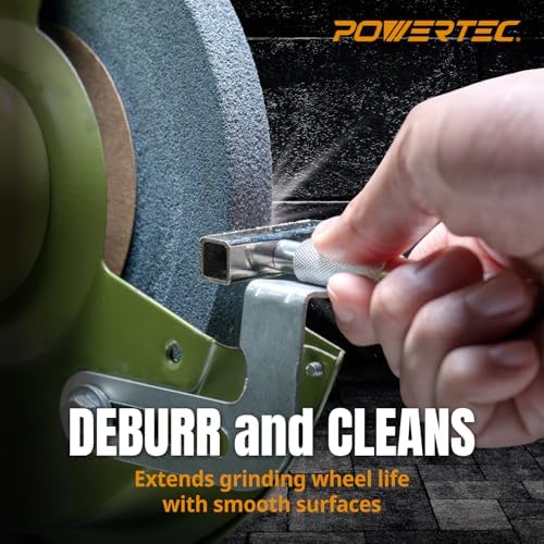 POWERTEC Diamond Wheel Dresser for Turing and Deburring Bench Grinder Wheel Use on Aluminum Oxide Grinding Wheel & Silicon Carbide Grinding Wheel to Prep and Smooth Grinding Surface 3 Pack (71003-P3)