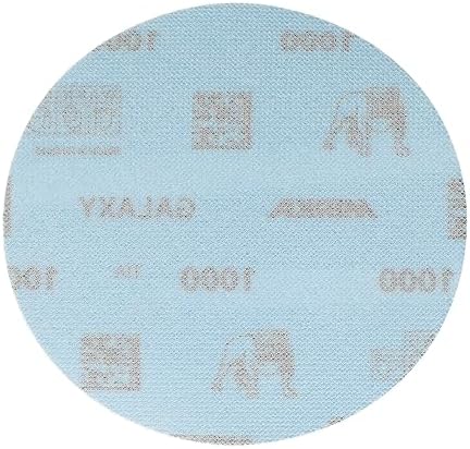 Mirka Galaxy 5 Inch Ceramic Sanding Discs, 1000 Grit, Hook & Loop, 50 Pack