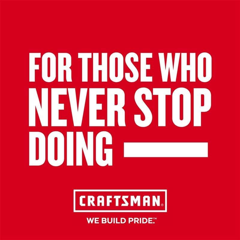 CRAFTSMAN 5 in. Dual Action Buffer Polisher, V20 Brushless Cordless Orbital Polisher with Side Handle, 9 Speed, Up to 6,000 OPM, Tool Only (CMCE150B)