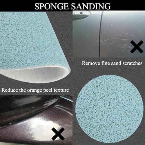 3 Inch Foam Disc Sanding Discs 15PCS Foam backed discs 5000 Grit