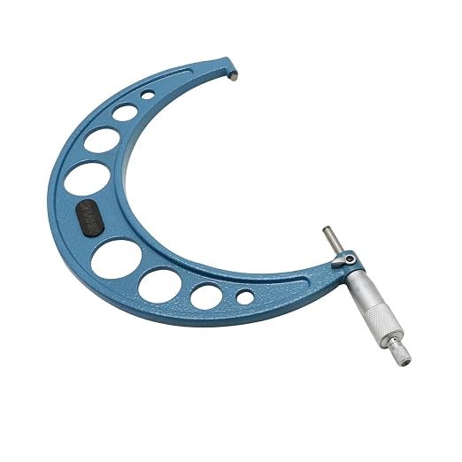 SHAHE 7-8''/175-200mm 0.01mm Outside Micrometer Gauge Micrometer Measuring Tool 5201-200A