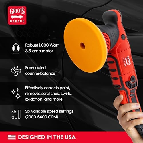 Griot's Garage G9 Orbital 2-Step BOSS Kit for Car Polishing