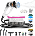 Steam Cleaner, Electric Spin Scrubber Portable Steamer for Cleaning