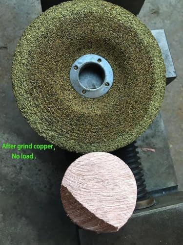 SIGNI Aluminum Grinding Wheel 5 inch for Aluminum Copper Non-Ferrous 10 Pack (Not Load While Grinding)