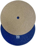7" Electroplated Diamond Grinding Pad, 70/80 Diamond Grit