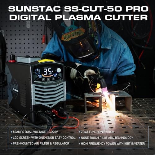 Sunstac 50A Plasma Cutting Machine with Pilot Arc Starting