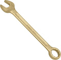 WEDO Non-Sparking Combination Wrench 46mm,Metric,Aluminum Bronze | 12-Point Spark-free Spanner,15 Degree Offset,Corrosion Resistance,DIN3113 Standard,BAM&FM Certificate,For Oil,Chemical,Mining
