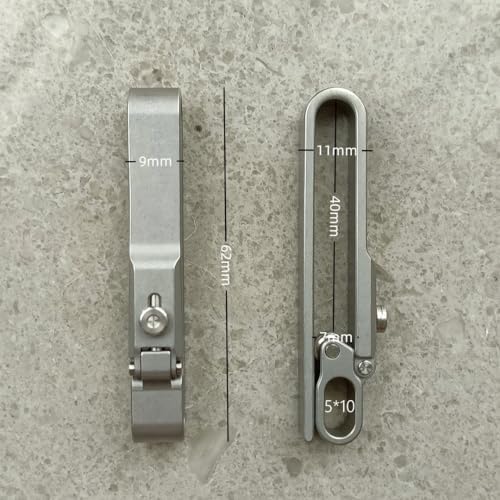 BANG TI Mortise Lock Design Belt Key Clip For Key rings (Patented)