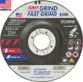United Abrasives-SAIT 20060 A24N Fast Grinding Wheel 4 1/2" x 1/4" x 7/8" Type 27, 25-Pack