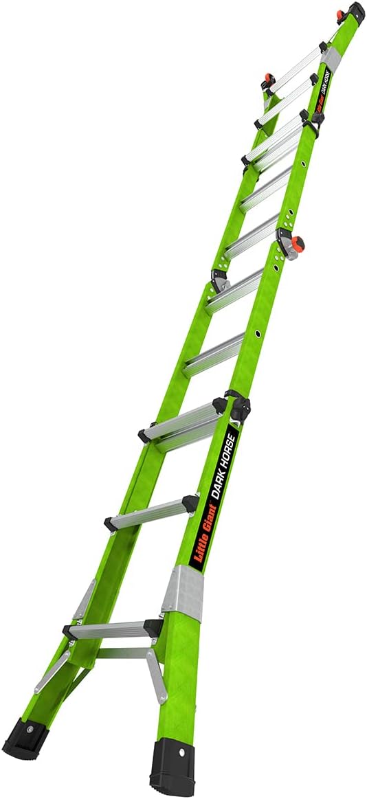 Little Giant Ladders Dark Horse 2.0 FG 13', Hi-viz Green