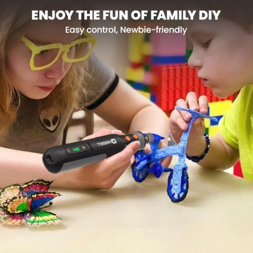 HARDELL 8V Cordless Rotary Tool Kit, 5‑Speed, 28000RPM for DIY Craft