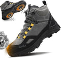 GUSAYEX Steel Toe Boots for Men Puncture Resistant Work Boots