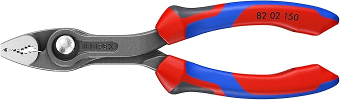 KNIPEX Tools 82 02 150 TwinGrip Pliers, 6"