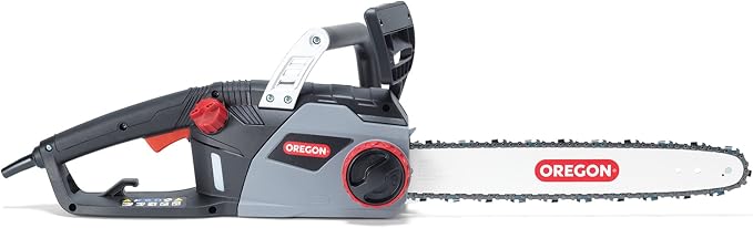 Oregon CS1400 15 Amp Electric Chainsaw, Powerful Corded Electric Saw with 16-Inch Guide Bar & ControlCut Saw Chain, Quiet & Low Kickback, 2-Year Warranty (603348)