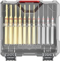 Real Avid 11-Piece Pin Punch Set - Portable All-in-One Punch Set with Storage Case - Choose Between Roll Pin, Standard or Brass and Steel Set