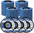 40 Pack Flap Discs 4 1/2" for Angle Grinder, 40/60/80/120 Grit, T29 Flap Disc, Die Grinder Sanding Disc, Zirconia Grinding Wheel for Metal, Wood, Stainless Steel Polishing Finishing