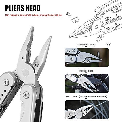 ROXON S803E Elite Flash Multi tool with 21 functions including strong plier