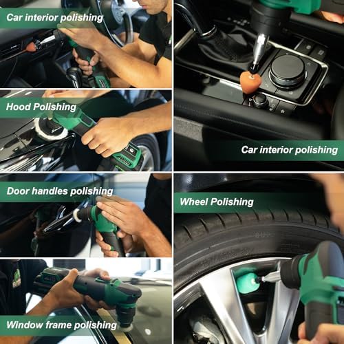 BATOCA S4 Brushless RO&DA Car Buffer Polisher Headlight Restoration Pro Kit