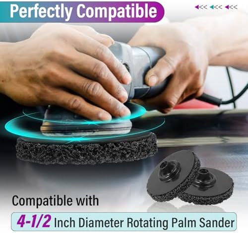 4 Pcs 0513041 4-1/2" Paint Eater Replacement Discs