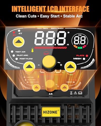 HIZONE 65A 1" Max Cut Plasma Cutter Machine