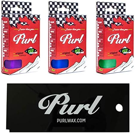 Purl - Ski & Snowboard Wax - Non Toxic - Biodegradable - No Fluoros