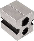 Wheeler Universal Barrel Clamp Constructed from Aircraft Grade Aluminum with Non-Marring Surface for Firearms and Gunsmithing, Silver