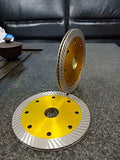 3 Pieces of 5" x .250" Premium Sandwich Tuck Point Diamond Double Blade Mortar Joints Removal wet/dry use with polisher grinder wall chaser circular saw tuck pointer
