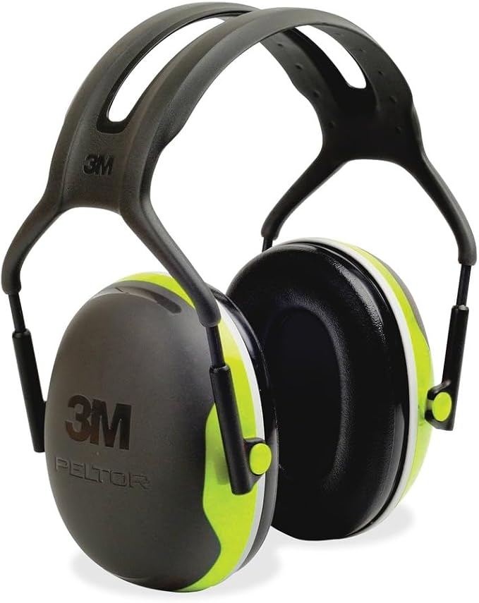 3M PELTOR Hearing Protection Earmuffs, X4 Series Noise Protection, Construction, Manufacturing, Assembly, Sanding