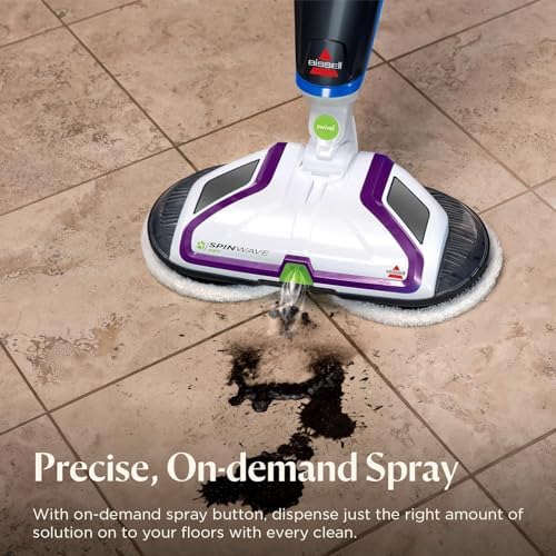 BISSELL SpinWave Pet Hard Floor Corded Spin Mop, 20399