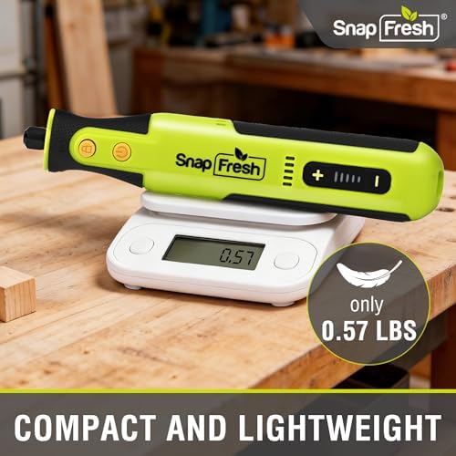 SnapFresh 8V Cordless Rotary Tool Kit, 28, 000 RPM, 46 Accessories