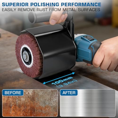 3IN1 Cordless Burnishing Polishing Machine, Buffer Polisher & Angle Grinder