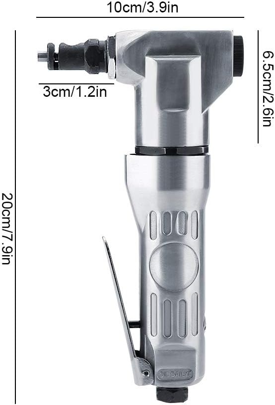 Air Nibbler Metal Cutter Air Scissors Pneumatic Scissors Handheld Pneumatic Cutting Tool 2800 rpm