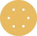 Bosch Professional 5x Expert C470 Sandpaper (for Hardwood, Paint on wood, Ø 150 mm, Grit 80, Accessories Random Orbital Sander)