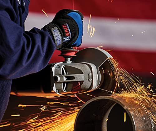 United Abrasives-SAIT 22007 A24R General Purpose Pipeline Wheel (Type 27 Depressed Center) 4" x 1/8" x 3/8", 25-Pack
