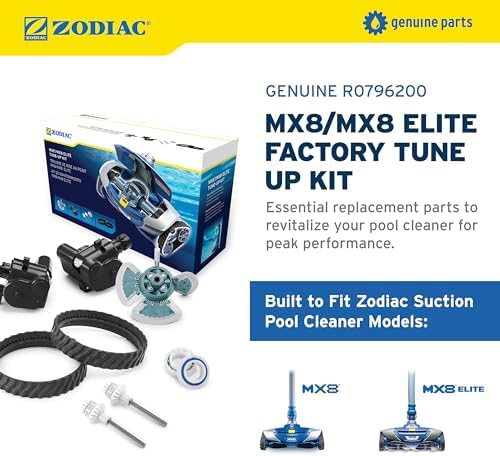 Zodiac Genuine Parts MX8 / MX8 Elite Factory Tune Up Kit R0796200, All-Inclusive Suction Cleaner Performance Tune-Up Kit MX8 and MX8 Elite