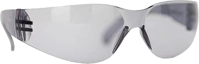 BISON LIFE Clear Safety Glasses – ANSI Z87.1 Scratch & Impact Resistant Wrap Around Eye Protection Goggles for Men & Women