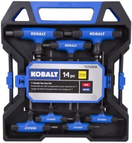Kobalt 14 Piece T-Handle Hex Key Set
