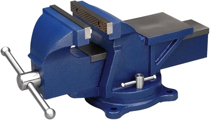 Wilton General Purpose Bench Vise, 6" Jaw Width, 5" Max Jaw Opening, 3" Throat (11106)