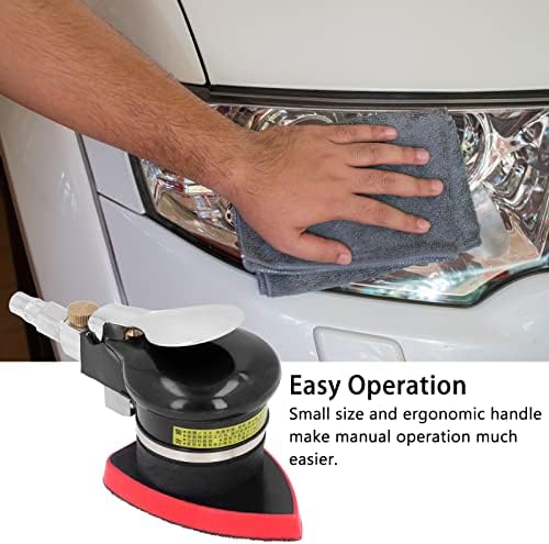 Eujgoov 12000rpm Air Triangular Sander Detail Sander Handheld Mini Details Pneumatic Sanding Machine for Wood Metal