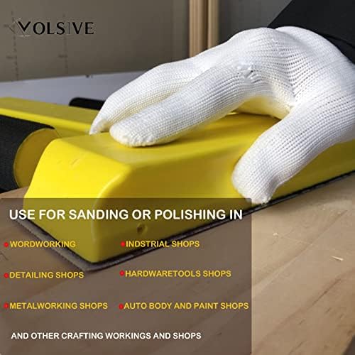 VOLSIVE Abrasive Sheet Roll Multi-Hole Sanding Roll Automotive Sandpaper Roll Clean Sand Sheet Roll for Woodworking, Auto Body Repair, 70 mm x 12 m - 180 Grit