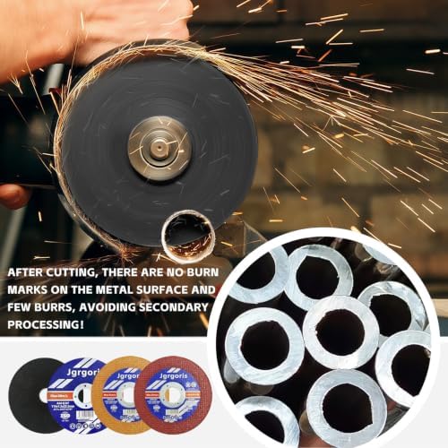54 Pack Cut Off Wheels 4 1/2 inch, Angle Grinder Cutting Disc for Metal