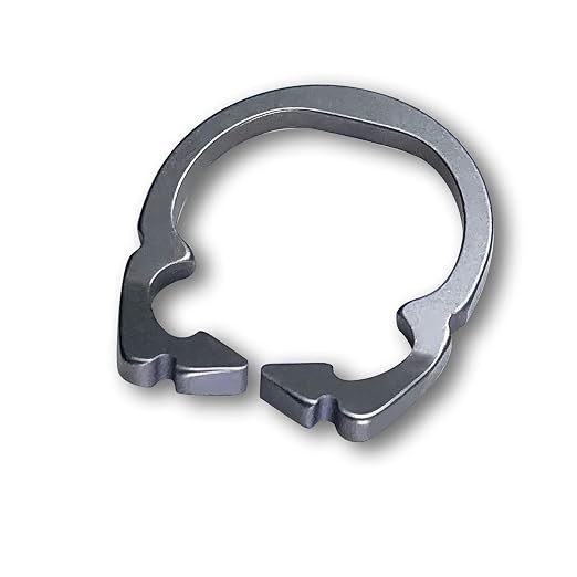Dental Matrices Clamp Ring, R1 Nickel Titanium Elastic Clamping Ring Separator Ring, Sectional Contoured Matrix Clips Autoclavable Dentistry Tools (Metal R1 1pcs)