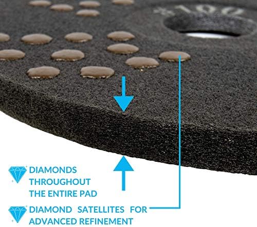Concrete DNA™ Resin Satellite Pads (20, 100)