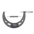 Starrett Outside Micrometer with Insulated Frame, Satin Chrome Finish and Advanced Sleeve Design - Quick and Easy Adjustment, 5-6" Range, .0001" Graduations - T444.1XRL-6