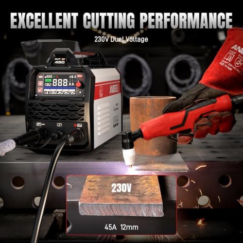 ANDELI Non-Touch Pilot Arc Plasma Cutter 45A, 110V/220V