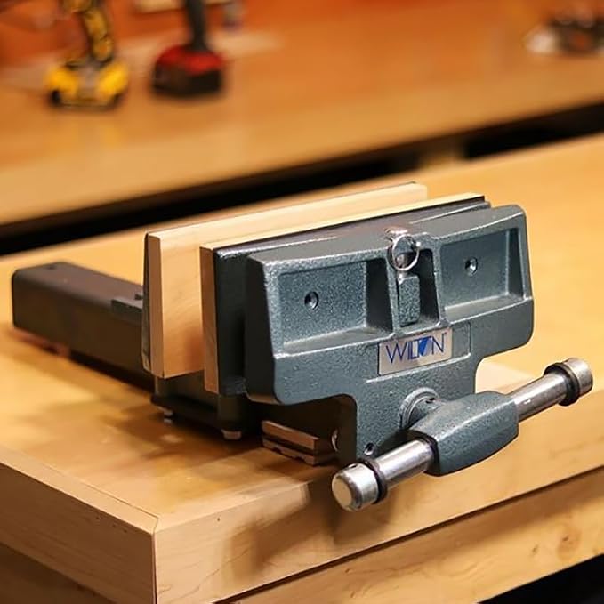 Wilton Woodworking Vise, 4" x 10" Pivot Jaw, 13" Jaw Opening (Model 79A)