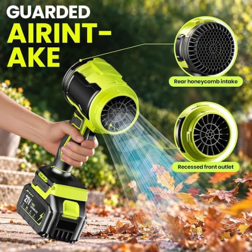 Cordless Leaf Blower, Lightweight Handheld Blowers for Lawn Care