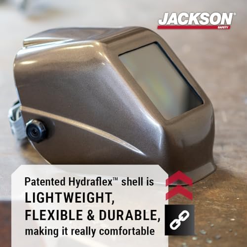 Jackson Safety HLX100 Passive Welding Helmet, Shade 10 Filter - ANSI Z87.1