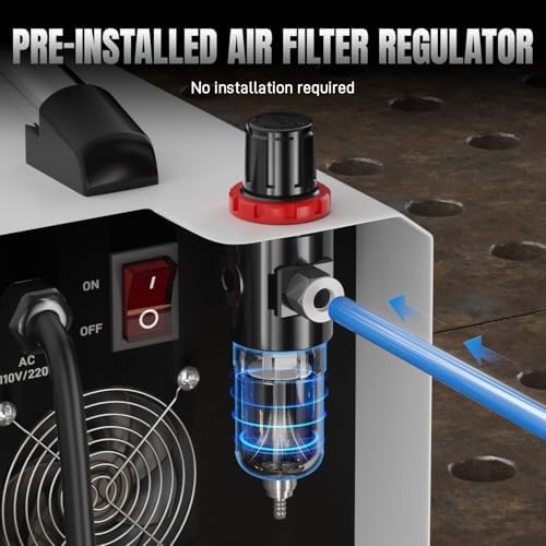 ANDELI [ Non-HF] Plasma Cutter 55A，4-in-1 Pilot Arc，1 in Max Cut